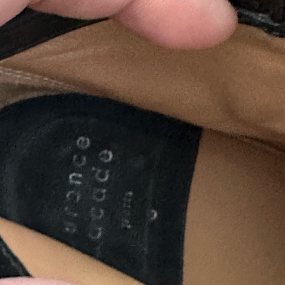 LAURENCE DECADE 37.5 Pete Star Studs black leather heeled bootie boots - Picture 8 of 13